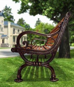 Quality Customized Aluminium Bench Outdoor Cast Aluminum Park Bench Waterproof wholesale