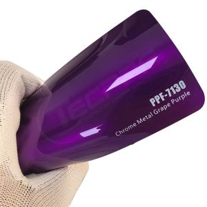Quality PPF-7130 Chrome Metal Grape Purple Color Paint Protection Film For Car Scratch wholesale