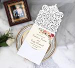Waterproof C1S Board Personalised Wedding Paper Cards