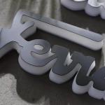 Outdoor indoor Channel Letter Sign Electronic Illuminated Logo LED PVC LED Mini
