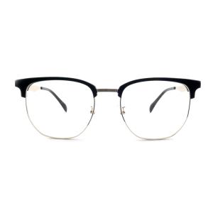 Quality FP2715 Unisex Acetate Metal Glasses Full Rim Round Optical Frames Eyewear wholesale