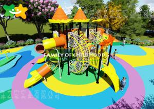 Quality Kindergarten Plastic Kids Outdoor Playground Equipment Eco Friendly Non Toxic Material wholesale