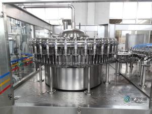 Quality 2L Round PET Bottle Drinks Filling Machinery , 12.08kw Rotary Filling Machine wholesale