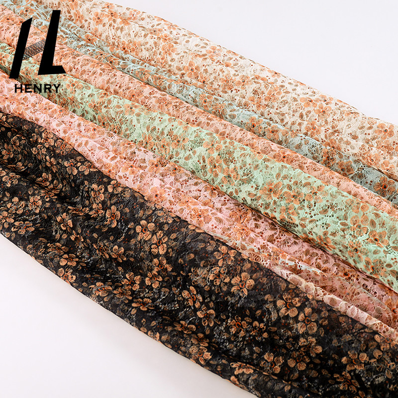 Hot Sales New Design Printed Flower Tulle Wedding Dress Fabric Luxury Sewing Fabrics For Dress