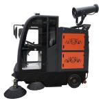 Road Cleaning Electric Vacuum Sweeper Machine Truck With Brush
