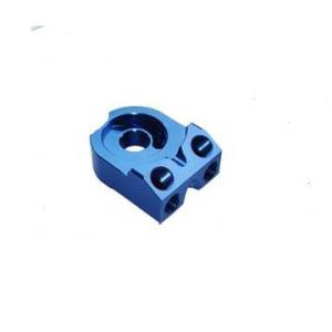 Quality CNC machining process blue anodized finish aluminum oil adapter, Trike Bike Parts wholesale