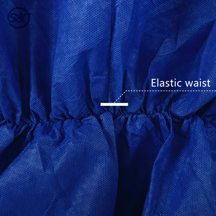 S&J OEM Protective Coverall High Quality Polyester Coverall and SMS/PP/Microporous Material PPE Coverall Suit