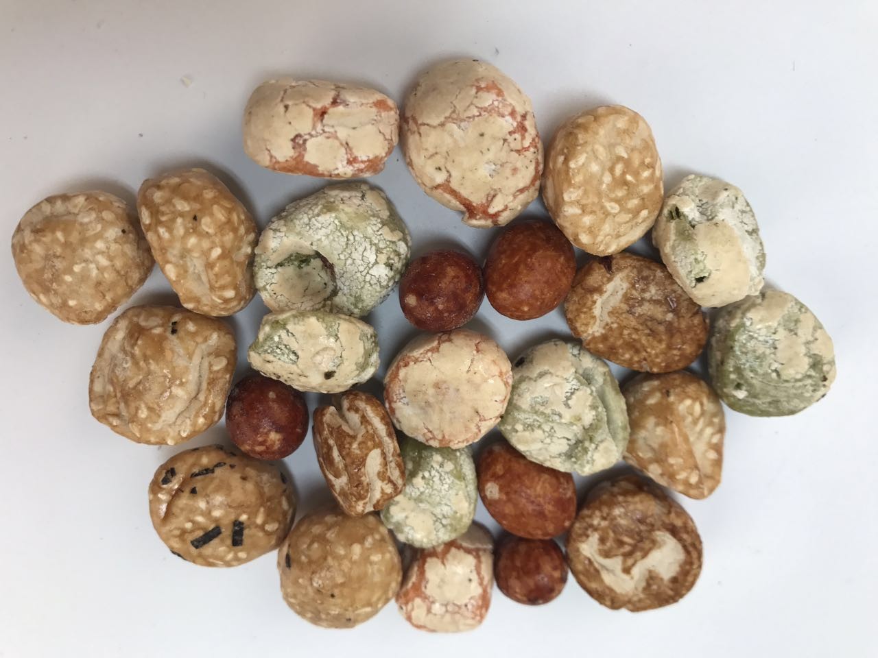Coconut Flavor Handpicked King Cracker Coated Peanut Snack No Pigment