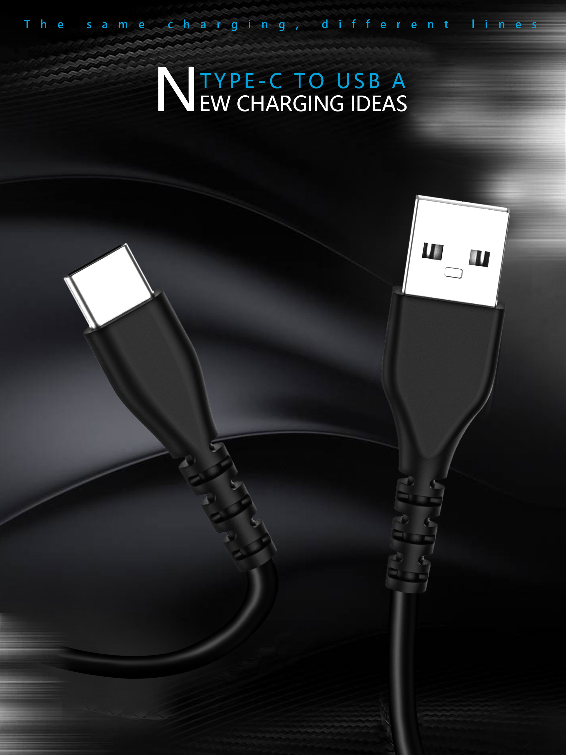 10FT 3M Long USB Type C Charging Cable Fast Charging CE Listed Samsung Galaxy S20 Use