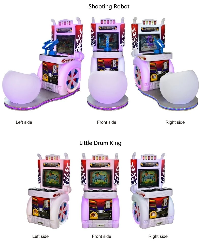 Entertainment Kids Arcade Machine Gun Shooting / Fishing / Racing