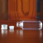 70 ml water sample bottle plastic transparent PET plastic small empty bottle