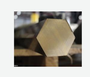 Quality Ø12-60mm Dimension Silicon Bronze Brazing Rod , Yellow Bronze Hexagonal Rod wholesale