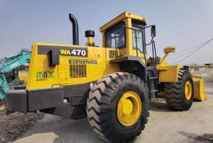 Quality Second Hand Komatsu WA470-3 Wheel Loader Used Front Loader wholesale