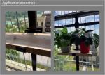 Universal Deck Mount Planter Box Brackets 6-12 Inches Adjustable for Outdoor