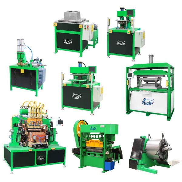 Hwahsi China Automatic Household Electric Fan Guard Spot Welding Machine Filter