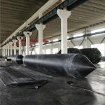 Durable Ship Launching Airbags Cylindrical Shape For Shipbuilding Ship Repair