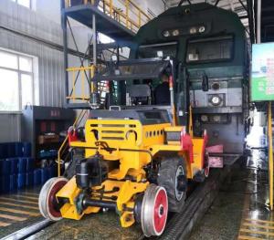 Quality Two Way Traction Electric Rail Car Mover Rail And Road Tractor Anti Derailment wholesale