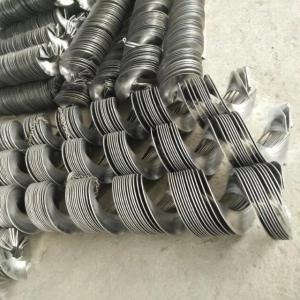 Quality Shaftless Spiral Blade Continuous Flight Auger For Wastewater Treatment wholesale