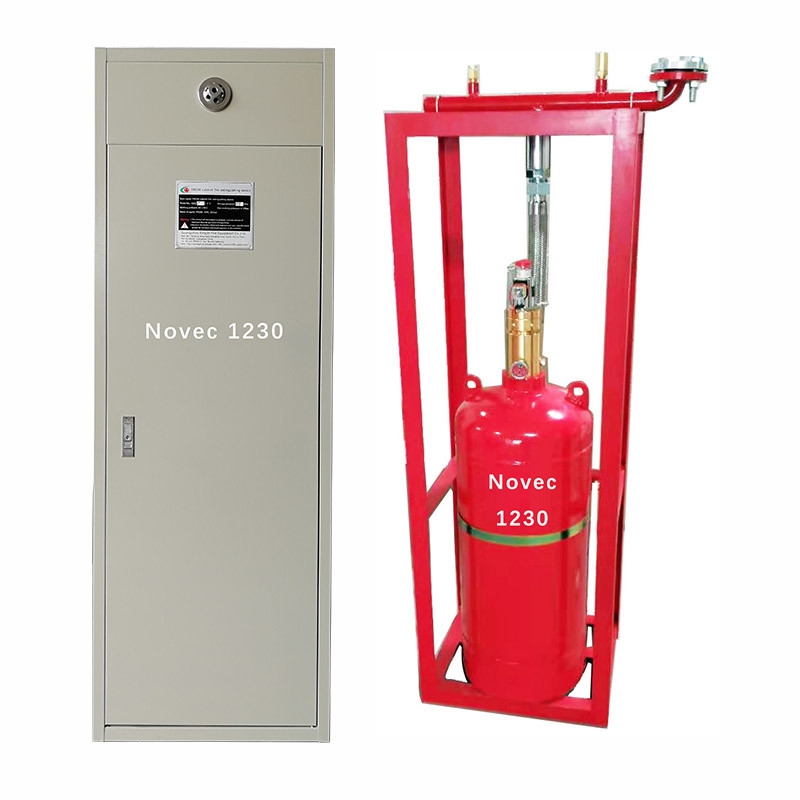 Indoor Fire Safety NOVEC1230 Fire Suppression System Automatic Starting