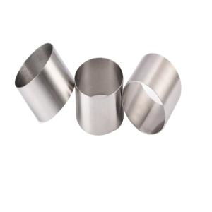 Quality Mini Round Aluminum Alloy Food Pastry Ring, Mousse Ring, Cake Mold wholesale