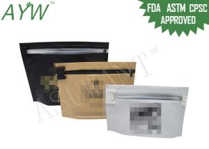 Quality ASTM / CPSC Child Proof Zipper Bags Protecting Babies From Eating Medicinal Tablet wholesale