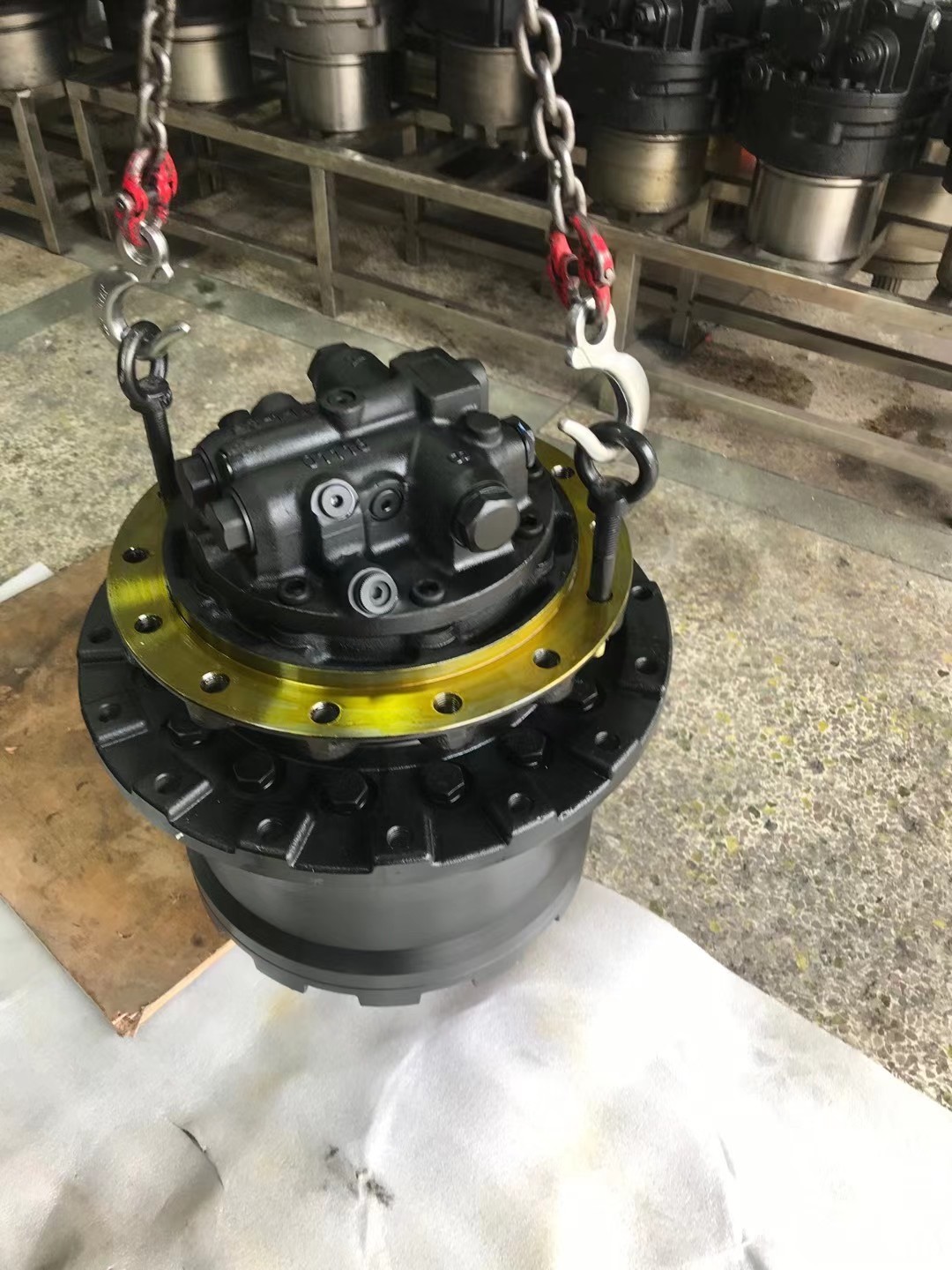 Standard Hitachi Travel Motor , ZX130 EX120 Excavator Drive Motor