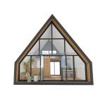 Main Structure Galvanized Steel Square Tubes Modern Triangle Outdoor House