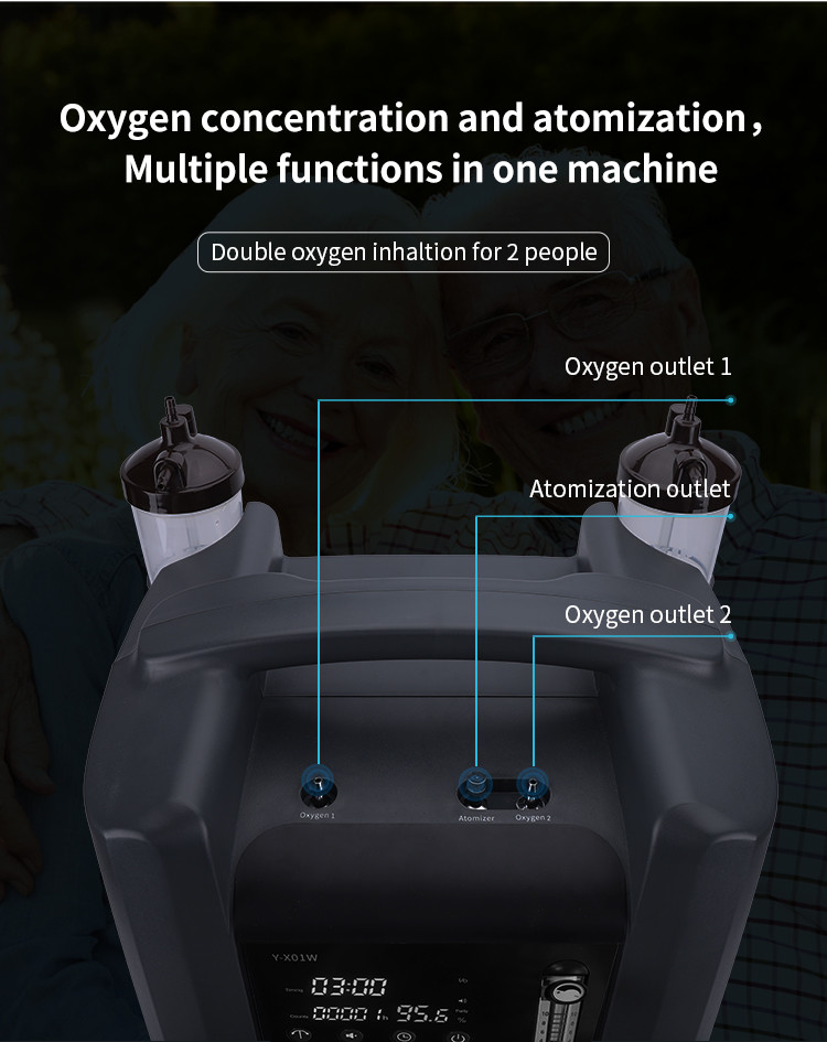 10L Stable Efficient Medical Oxygen Concentrator Household Portable Oxygen Generators