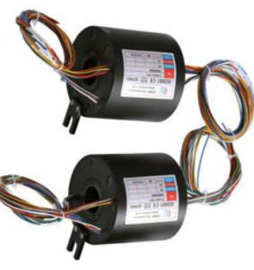 Quality 380VAC Electrical Through Hole Slip Ring 12.7mm Size Long Life With Low Wear Debris wholesale