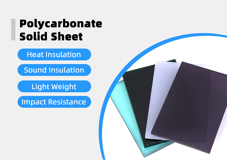 High Quality Aluminum Awning Solid Polycarbonate Sheet Awnings 600mm Solid Polycarbonate Sheet