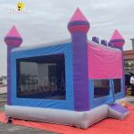 Birthday Party PVC Tarpaulin Inflatable Bounce House Custom Size For Children