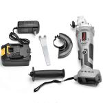 Brushless 21V Battery 4 Inch Grinder 4.0Ah Battery Operated Angle Grinder