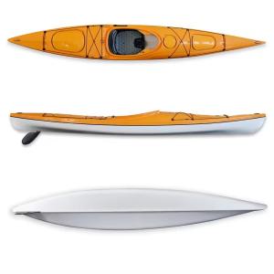 Quality 14'2&quot; ST ABS Thermoformed Plastic Touring Sea Race Ocean Kayak Single Sit-In Kayak for Sale wholesale