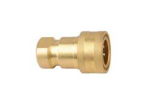 Quality Open Close Type Brass Hydraulic Quick Couplings ISO7241B wholesale