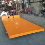 Manufacturing Industry Electric Transfer Cart Rotates Forward Backward Left