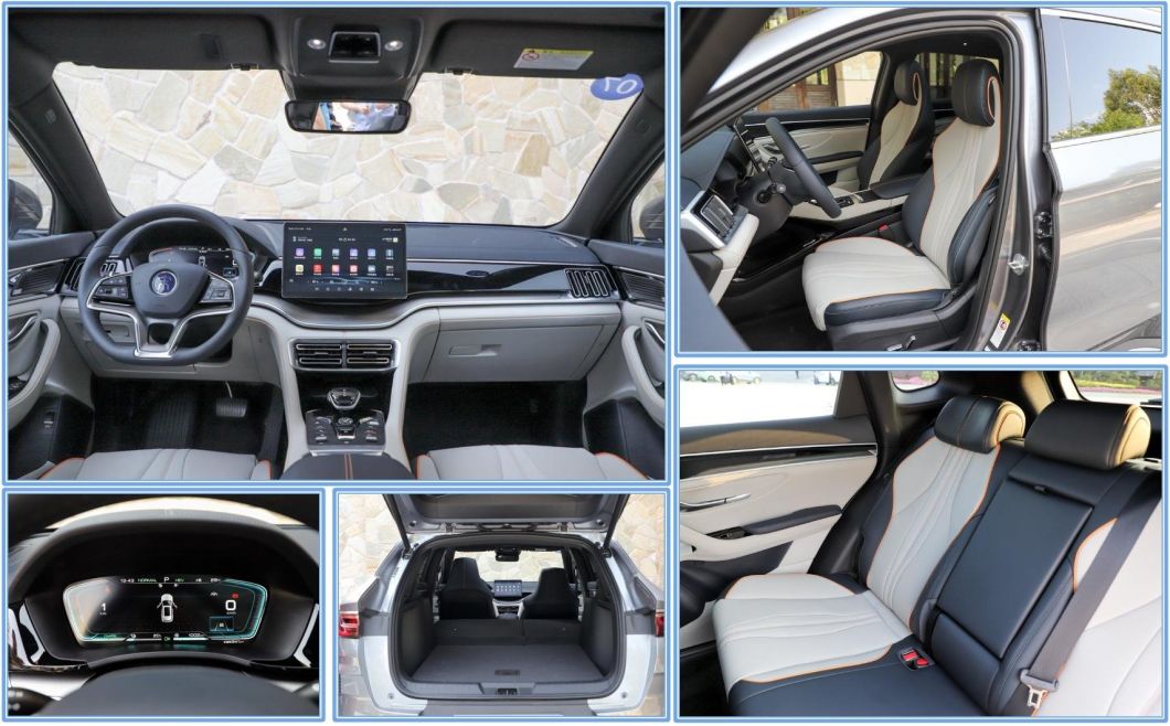 Fast Shipping Byd Smart Electric Used Car for Sale Song Plus EV Flagship