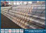 Q345 Hot Dip Galvanized Steel Pole ISO9001 Standard NEA Standard Luminous