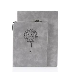 Quality Eco Friendly Soft Cover Composition Notebook Natural Suede Leather Material Waterproof wholesale