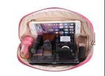 Custom logo new creative PVC travel collection makeup bag for toiletries