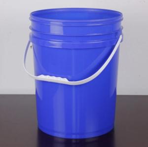 Quality Durable 20L Paint Bucket HDPE Storage Plastic Bucket With Lid Handle wholesale