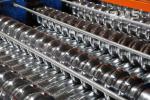European Style Corrugated Roof Roll Forming Machine / Roof Sheet Making Machine