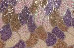 Embroidered Bridal Lace Fabric By The Yard Multipurpose Multipatterned