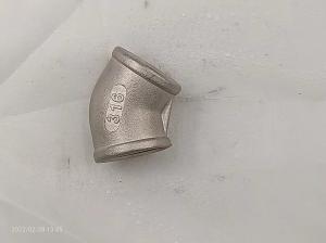 Quality 3 Inch 316 Stainless Steel 45 Degree Elbow Sch 10 Corrosion Resistance wholesale