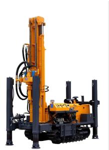 Quality 180m Depth Crawler Mounted Drill Rig Machine 55KW 90mm - 300mm Dia wholesale