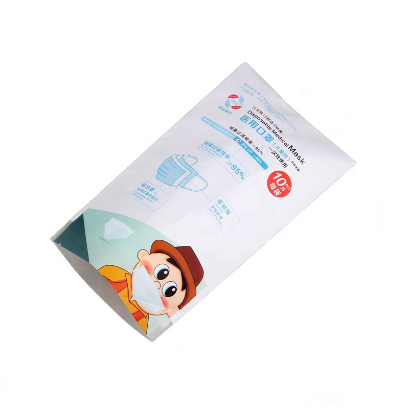 Zipper Seal Printed Poly Bag Stand Up Pouch Plastic Socks Packaging Bag Moisture Proof