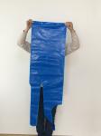 Disposable HDPE LDPE Blue Plastic Aprons Biodegradable For Hospital / Clinic Use