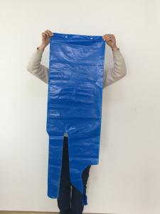 Quality Disposable HDPE LDPE Blue Plastic Aprons Biodegradable For Hospital / Clinic Use wholesale