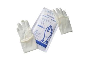Quality Natural Rubber Sterile Latex Surgical Gloves Powder Free For Operation wholesale