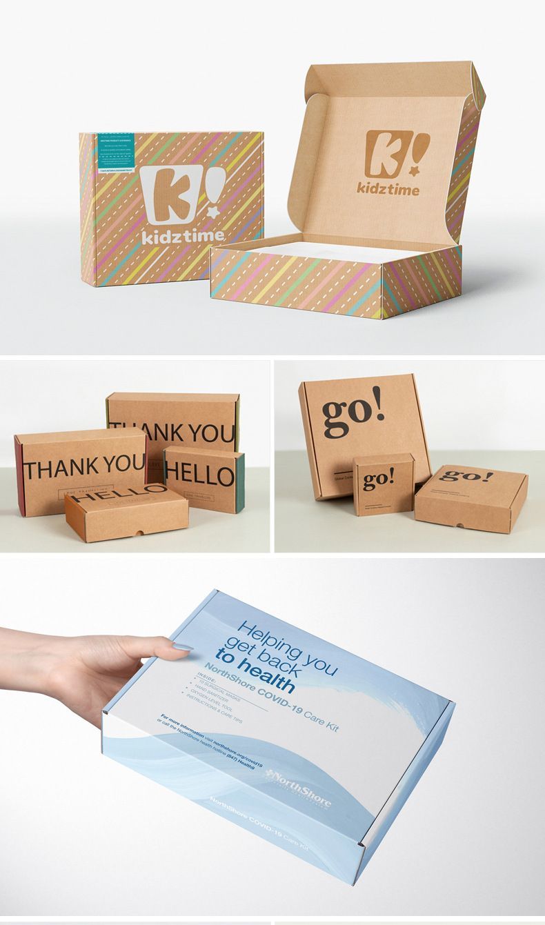 Retail Online Store Packing Rigid Cardboard Paper Corrugated Mailer Box Wholesale Retail Packaging Empty Mailing Folding Carton Boxes for Luxury Clothing Brand