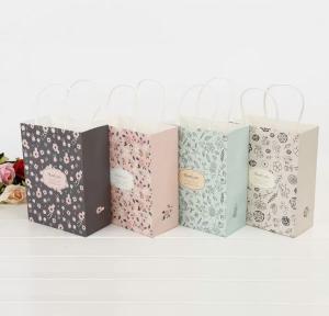 Quality Custom Luxury Gift Garment Paper Shopping Bags With Logo Print wholesale